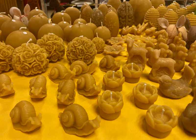 Beeswax Candles - Le Kaleido Bookstore &amp; Boutique